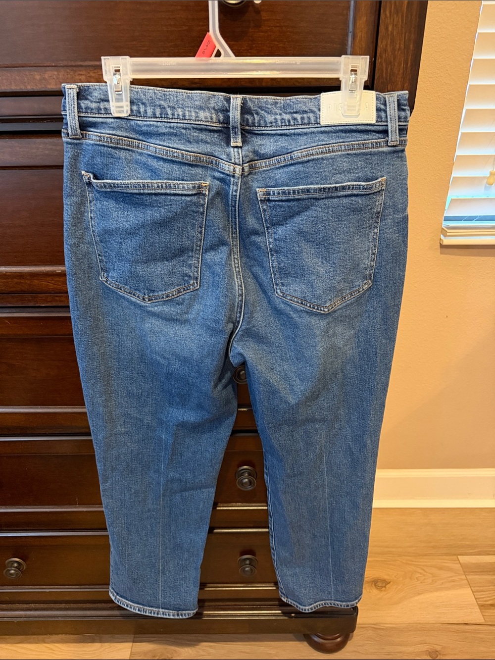 Pistola Charlie Rigid High Rise Ankle Straight Jean - Picture 6 of 6